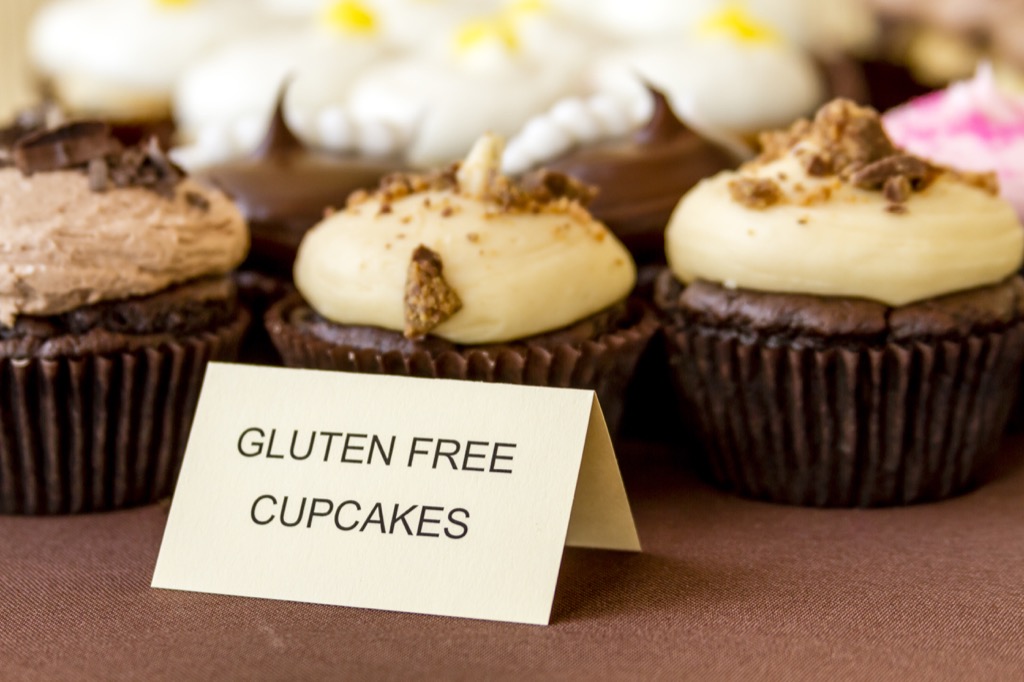 cupcakes eating gluten-free is a weight loss secret that doesn't work
