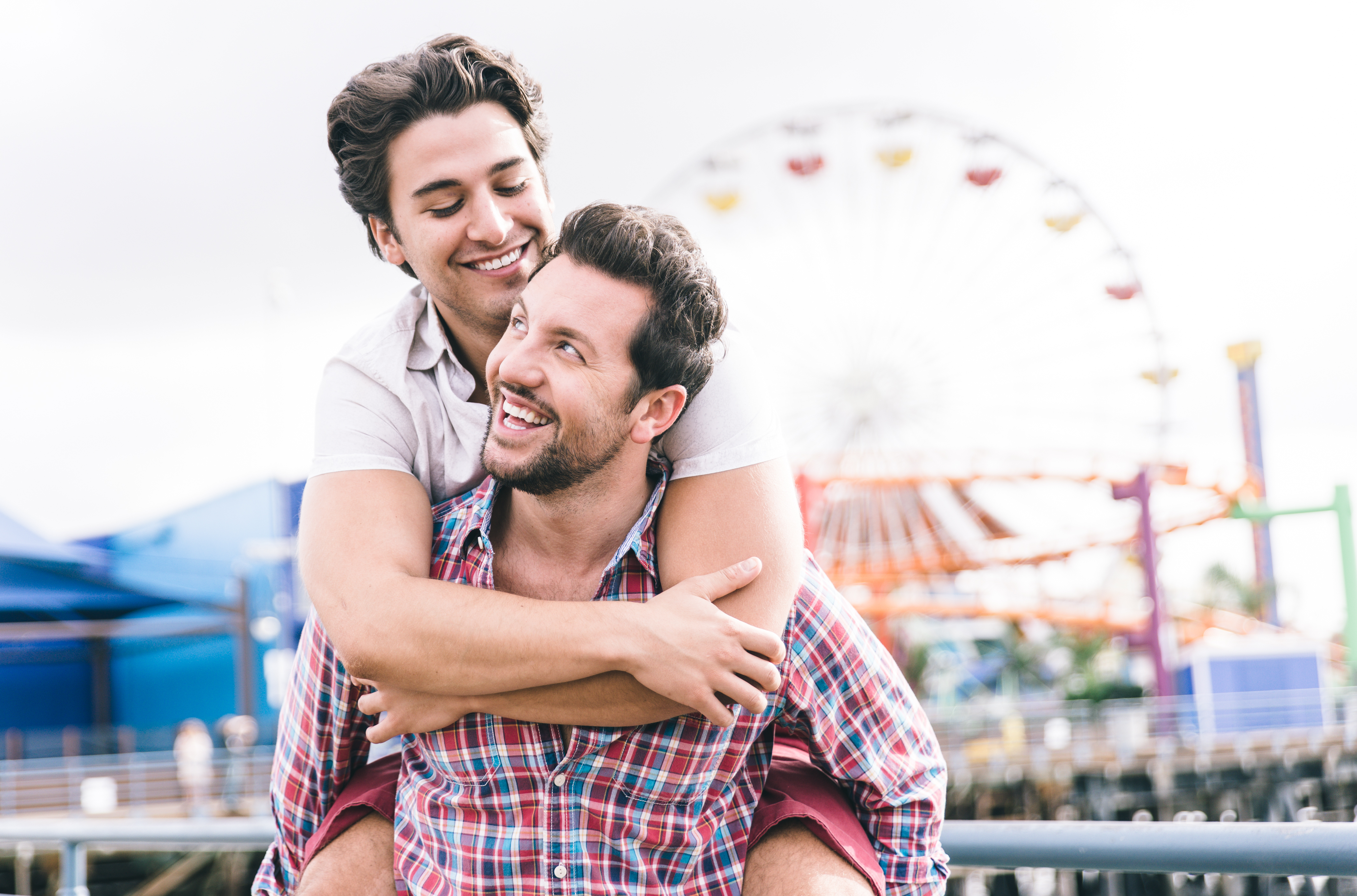 gay couples tend to keep things a bit more mentally positive