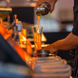 Making cocktails