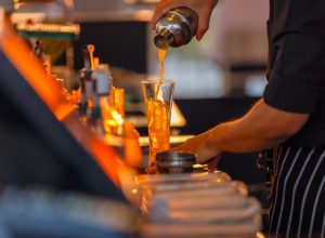 Making cocktails