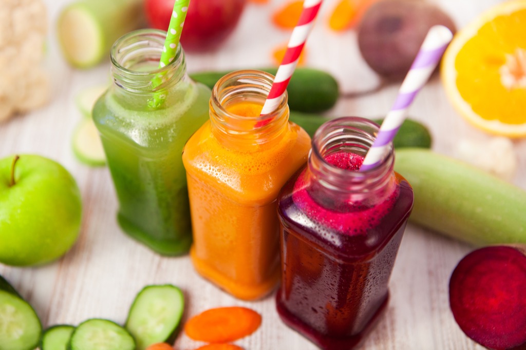 Juice cleanses can backfire on you when you're losing weight