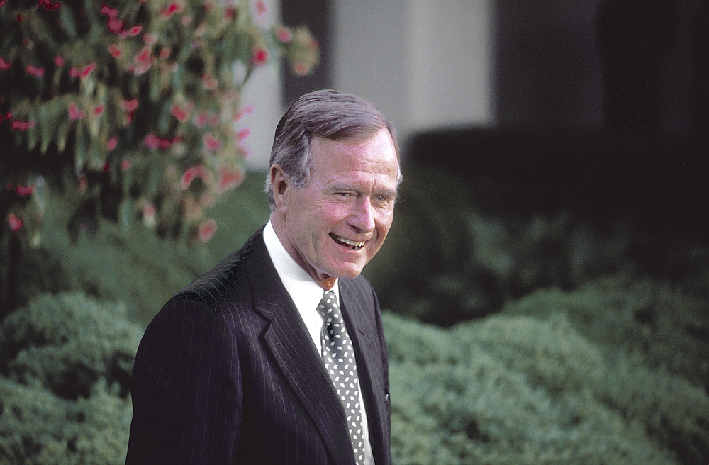 George H. W. Bush, who made some president etiquette gaffes. 