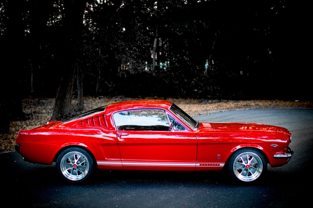 restored Ford Mustang