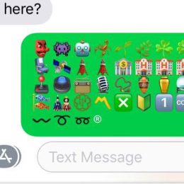 Emojis in a text