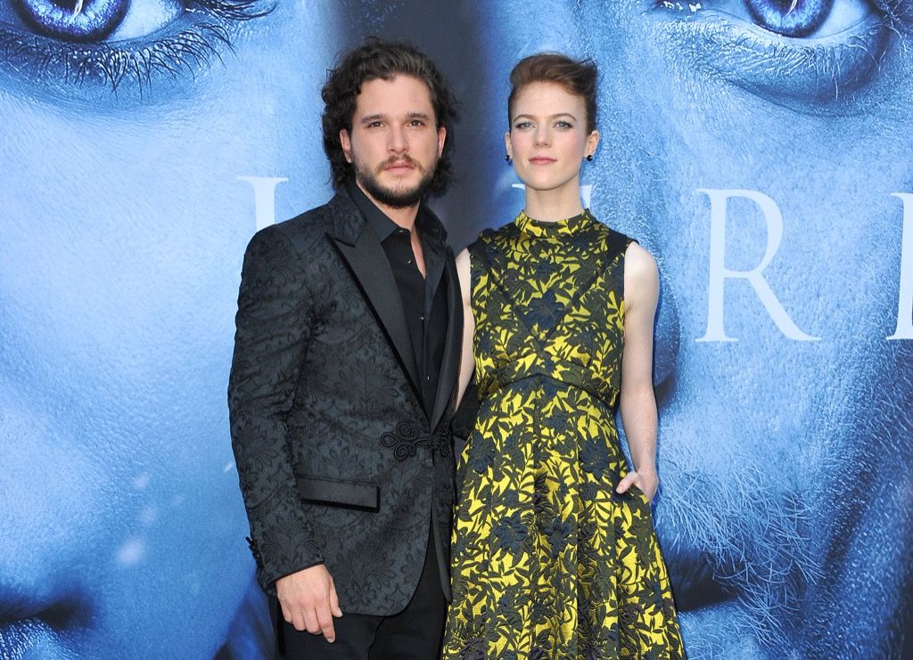 Kit Harrington and Rose Leslie