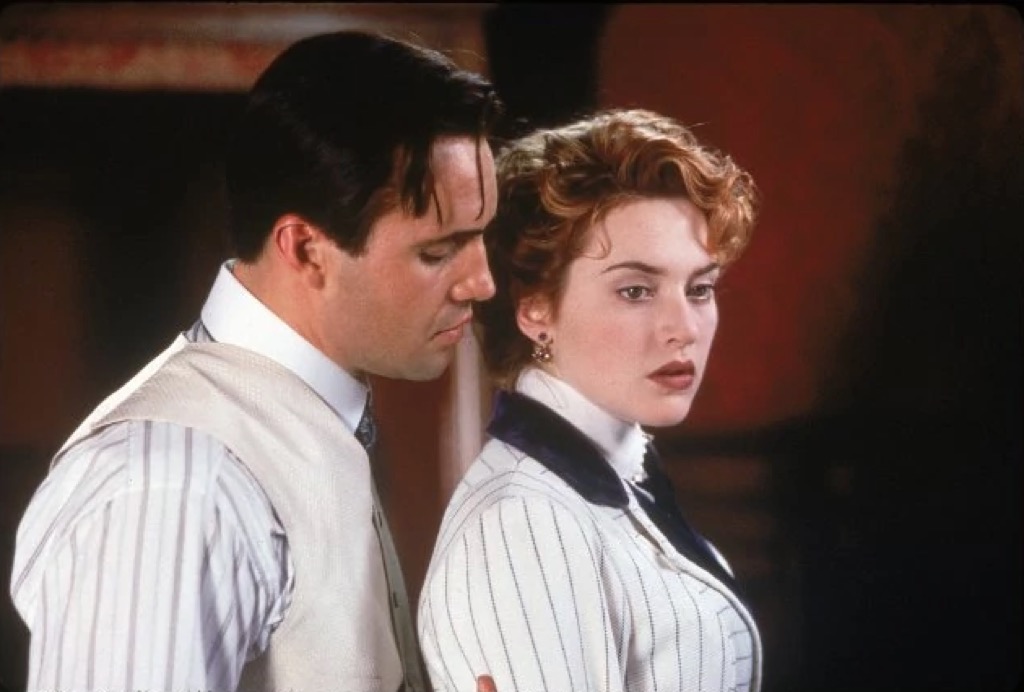 Billy Zane and Kate Winslet in Titanic