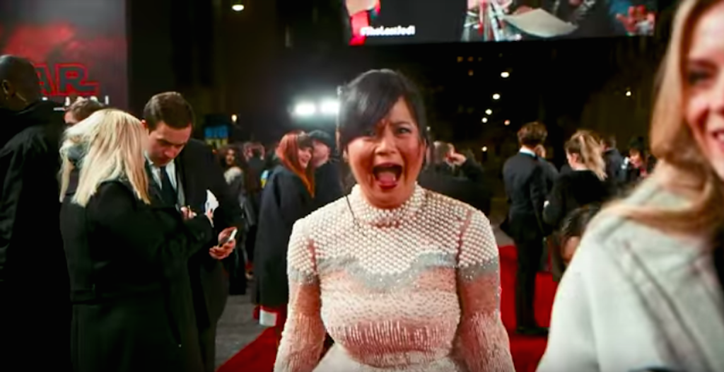 kelly marie tran at the star wars premiere