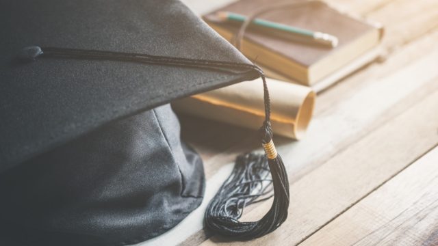 graduation cap and diploma, school nurse secrets