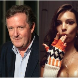 piers morgan emily ratajkowski