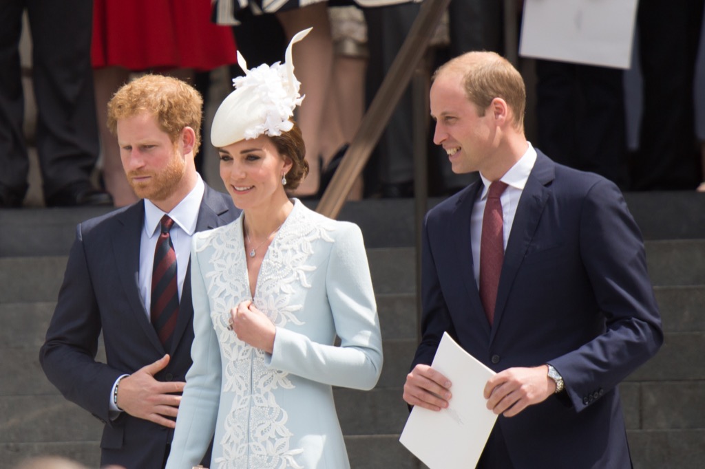 prince harry, kate middleton, and prince william