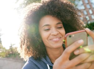 Woman on Apps