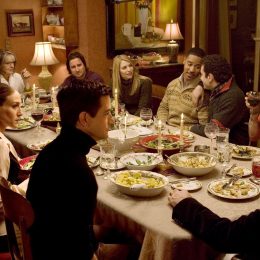 family dinner scene from the family stone