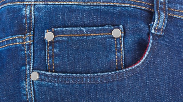 Small jeans pocket