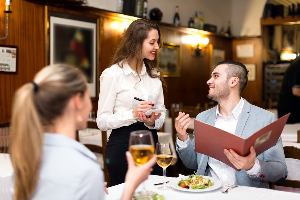 Couple at Fancy Restaurant Useful Random Facts