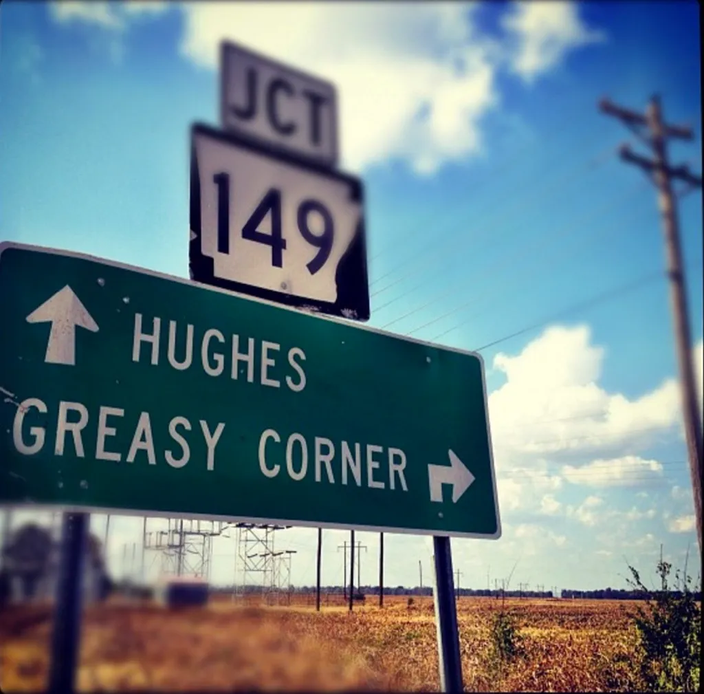 Greasy Corner Arkansas weird town names
