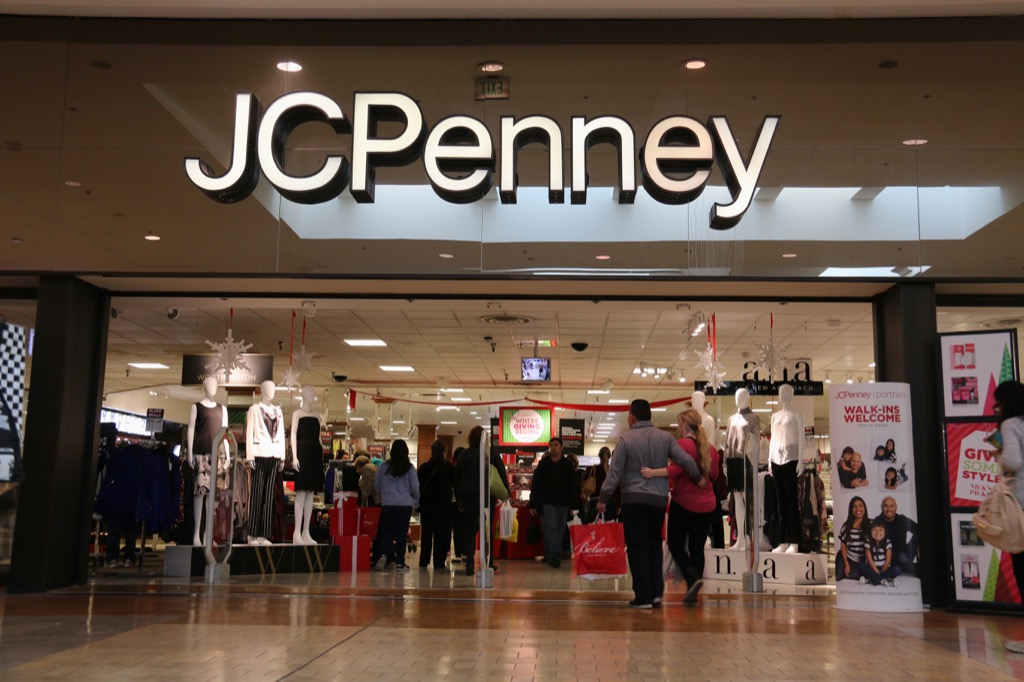 JC Penney store exterior