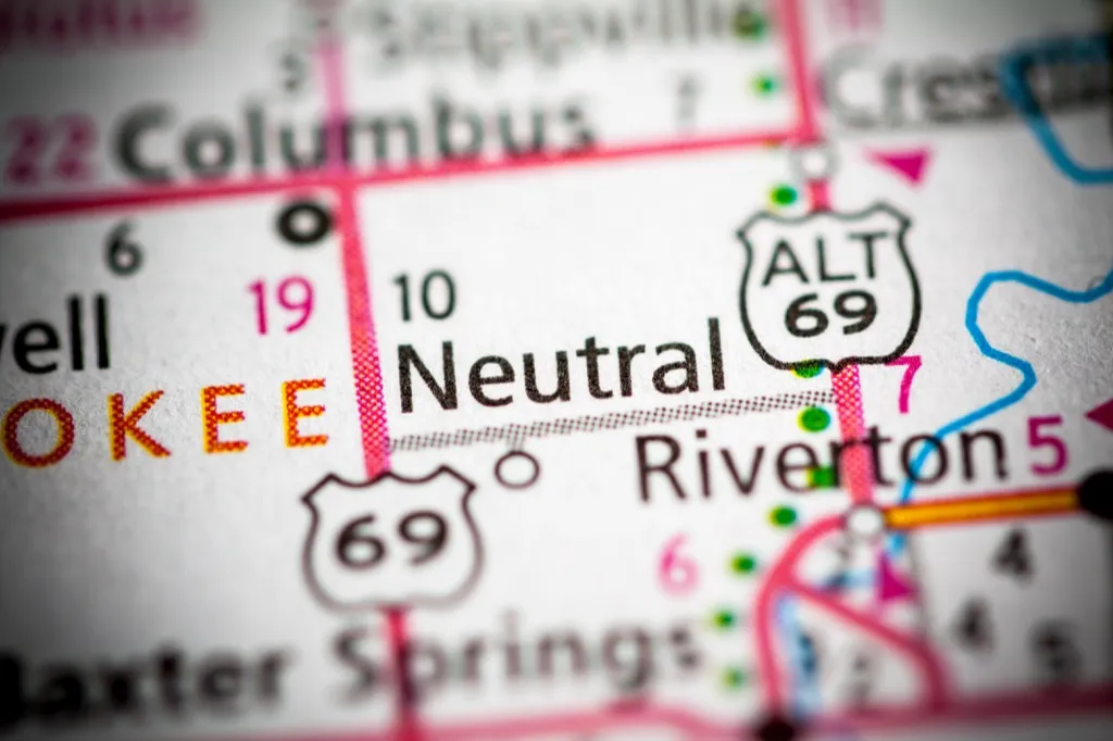Neutral, KS weird town names