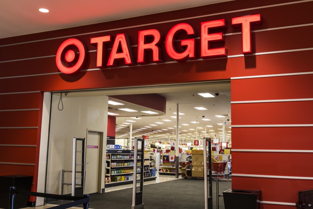 Target sign {Discount Shopping}
