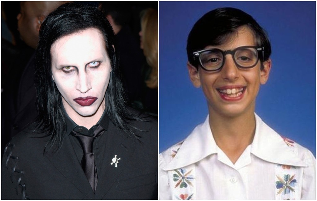 Marilyn Manson and Josh Saviano