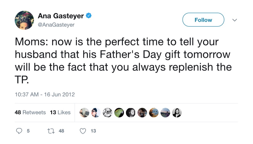 Ana Gasteyer Funniest Parenting Tweets