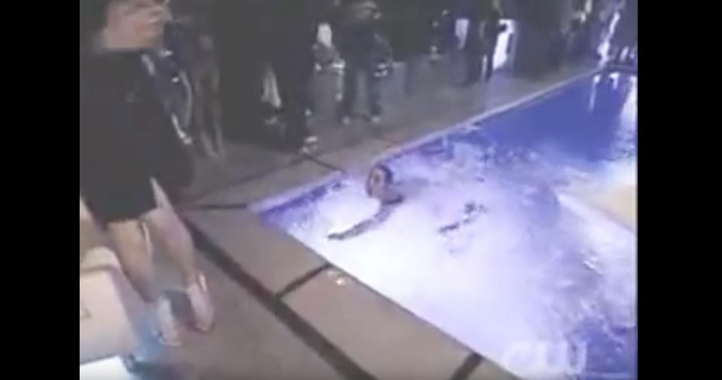 50 Cent Pushes Model into Pool Reality Show