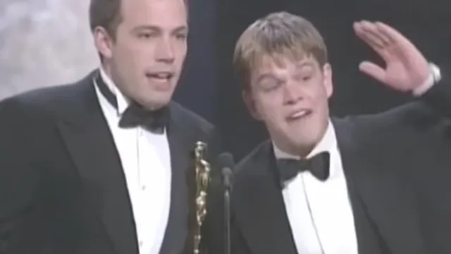 Ben Affleck Matt Damon Funniest Awards Acceptance Speech Punchlines