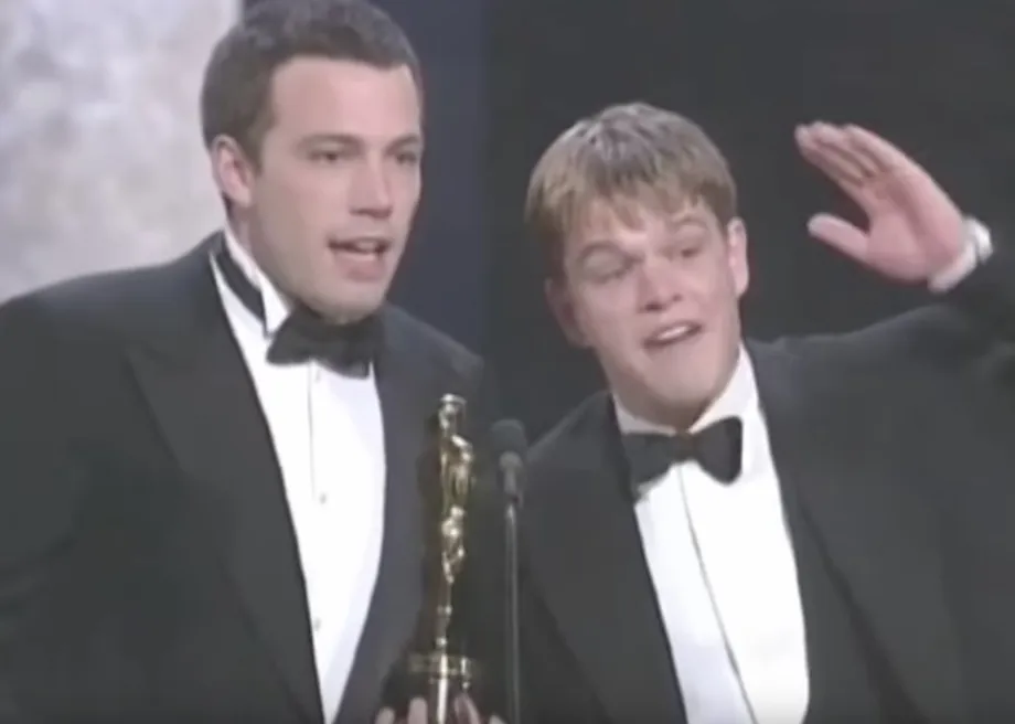 Ben Affleck Matt Damon Funniest Awards Acceptance Speech Punchlines
