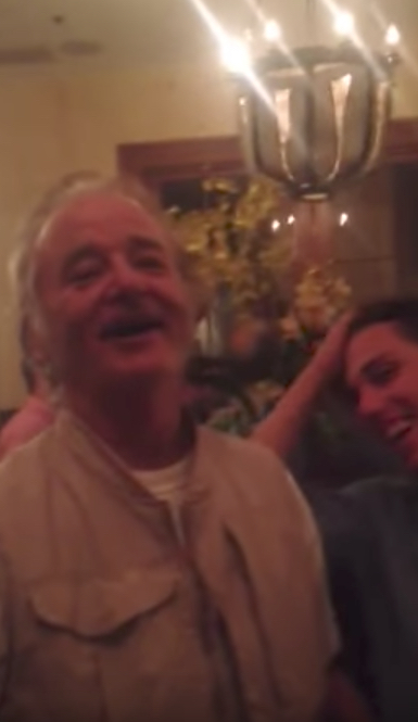 Bill Murray Crashes Bachelor Party