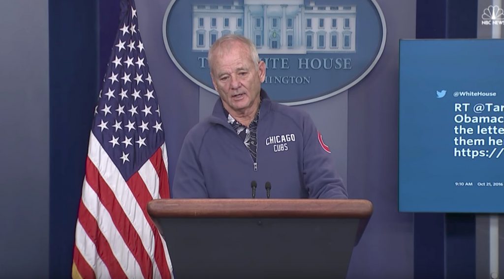Bill Murray at White House