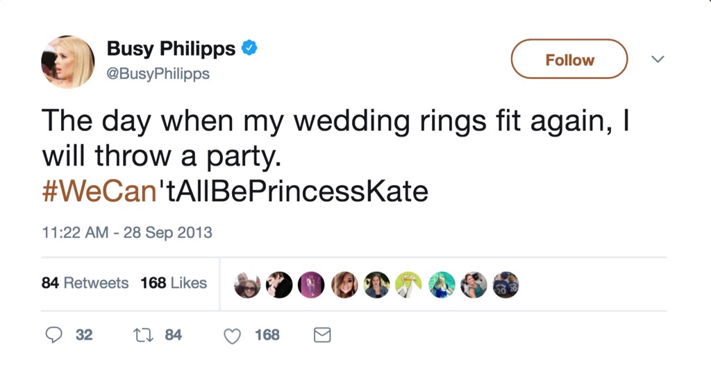 Busy Phillips funniest celebrity marriage tweets
