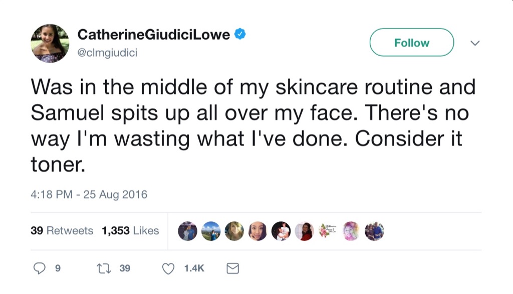 Catherine Giudici Lowe funny tweet