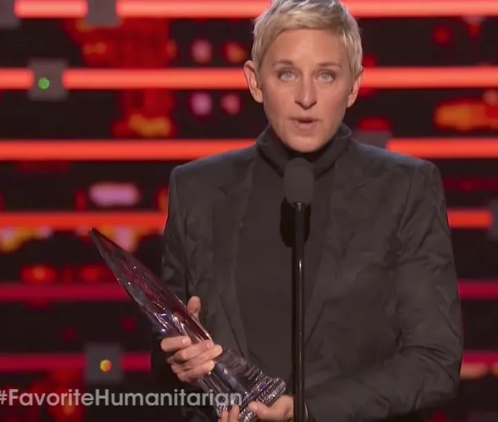 Ellen DeGeneres Funniest Awards Acceptance Speech Punchlines