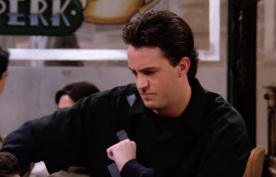 Friends Chandler Leaf Blower Funniest Jokes From Friends