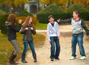 Group of Kids Laughing