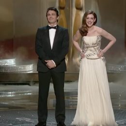 James Franco Anne Hathaway host the Oscars