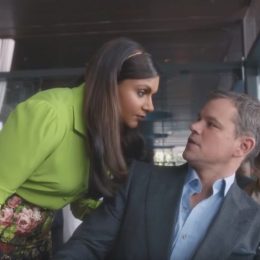 Mindy Kaling Matt Damon Nationwide Commercial