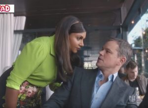 Mindy Kaling Matt Damon Nationwide Commercial
