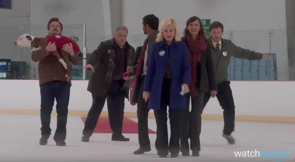 Parks and Recreation The Gang Tries to Cross the Ice Funniest Sitcom Jokes
