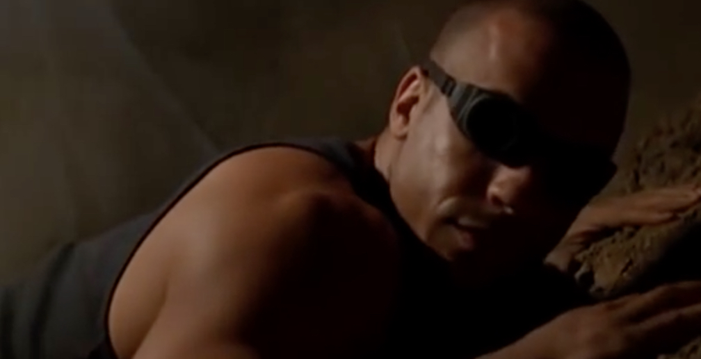 Pitch Black Vin Diesel Jokes in Non-Comedy Movies