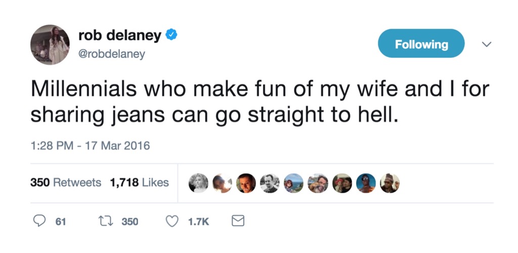 Rob Delaney funniest celebrity marriage tweets