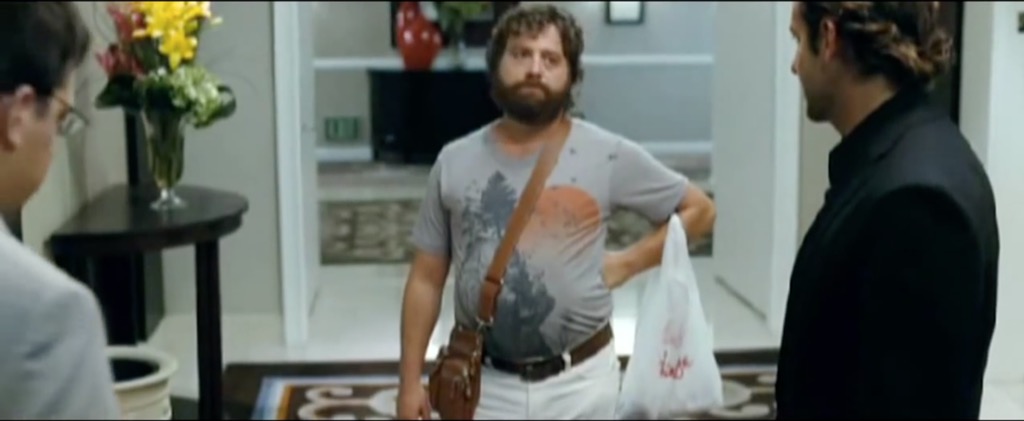 Hangover manbag funny movie quotes