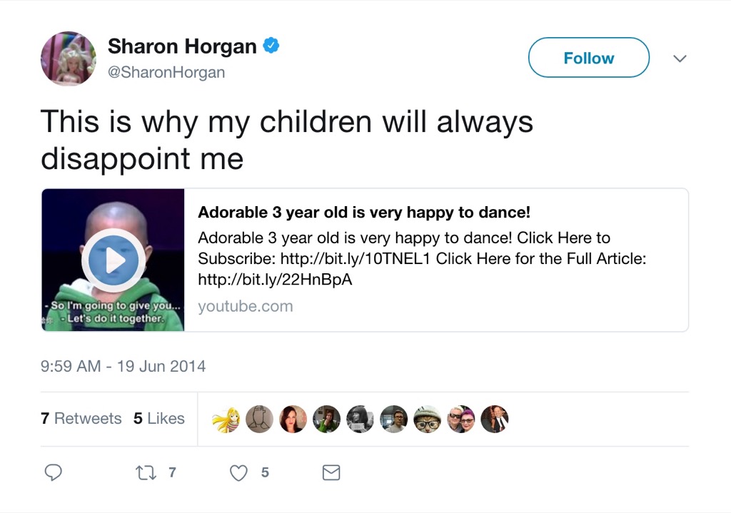 Sharon Horgan funny tweet