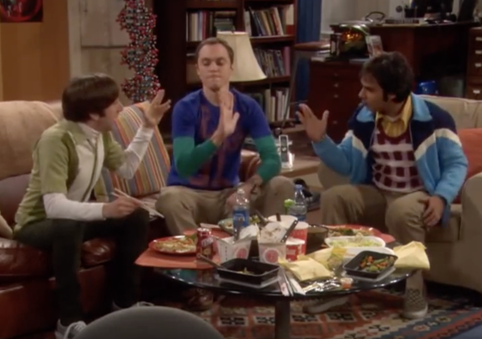 The Big Bang Theory Rock, Paper, Scissors, Spock Funniest Sitcom Jokes