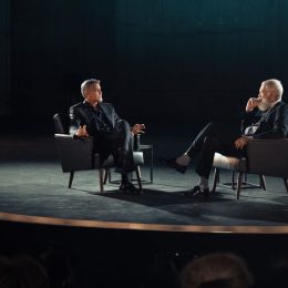 Clooney and Letterman