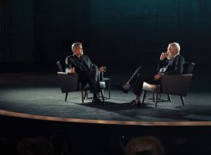 Clooney and Letterman