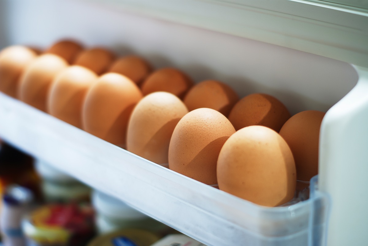 eggs in the fridge, weird american things