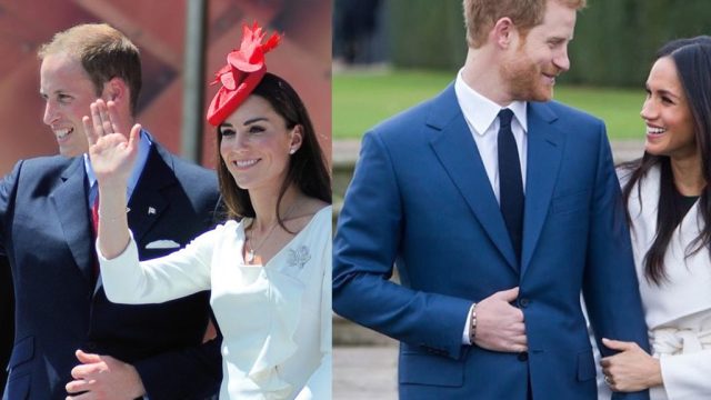 William, Kate, Harry, and Meghan
