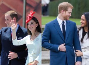 William, Kate, Harry, and Meghan