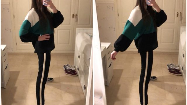 Marisol Villanueva posts viral mirror selfie of optical illusion.