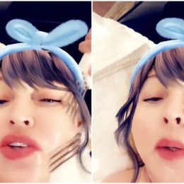 madonna gets a fork facial